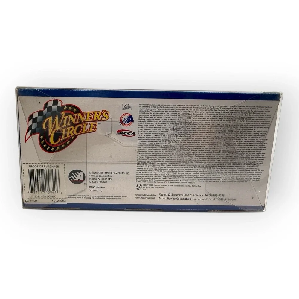 Winners Circle 1:24 Joe Nemechek #25‎ Chevy Monte Carlo Die-Cast Car NIB 15841
